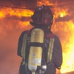 Sucesos.- Cinco afectados en el incendio de una vivienda en Santa Cruz de Tenerife
