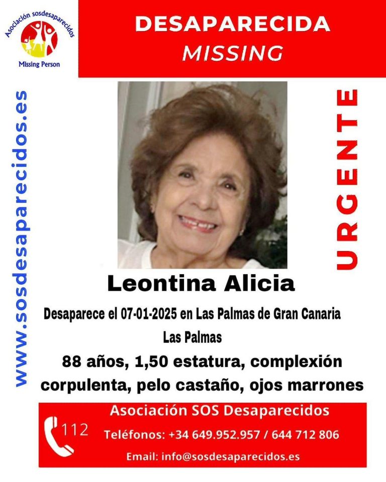 Leontina Alicia SOS Desaparecidos0